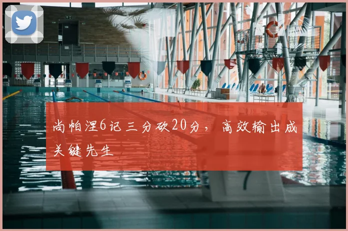 尚帕涅6记三分砍20分，高效输出成关键先生